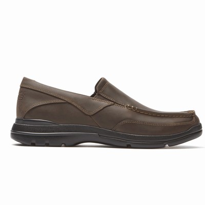 Sapatos Casual Rockport Junction Point Homem Chocolate PT-17562